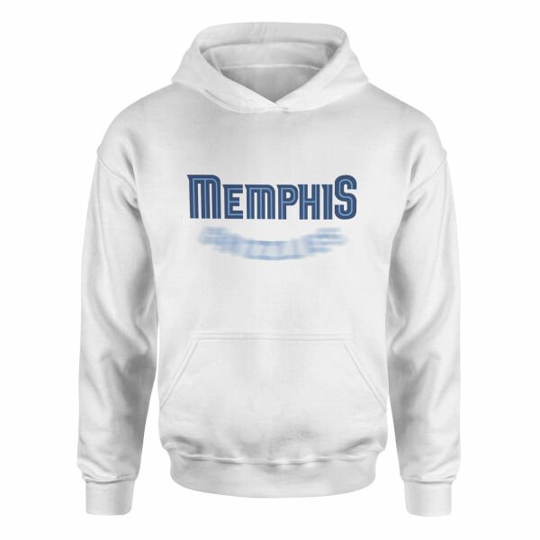 Memphis Hoodie S - Beyaz