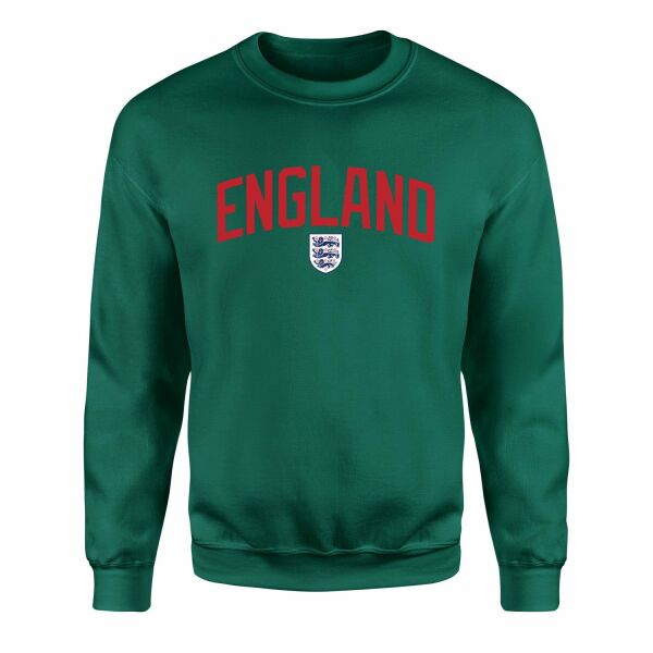 İngiltere Lionheart Sweatshirt L - Nefti Yeşili