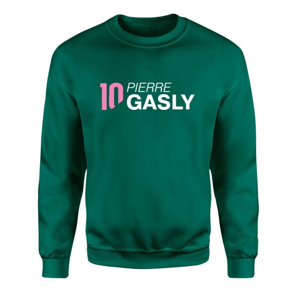 Pierre Gasly 10 Sweatshirt XL - Nefti Yeşili