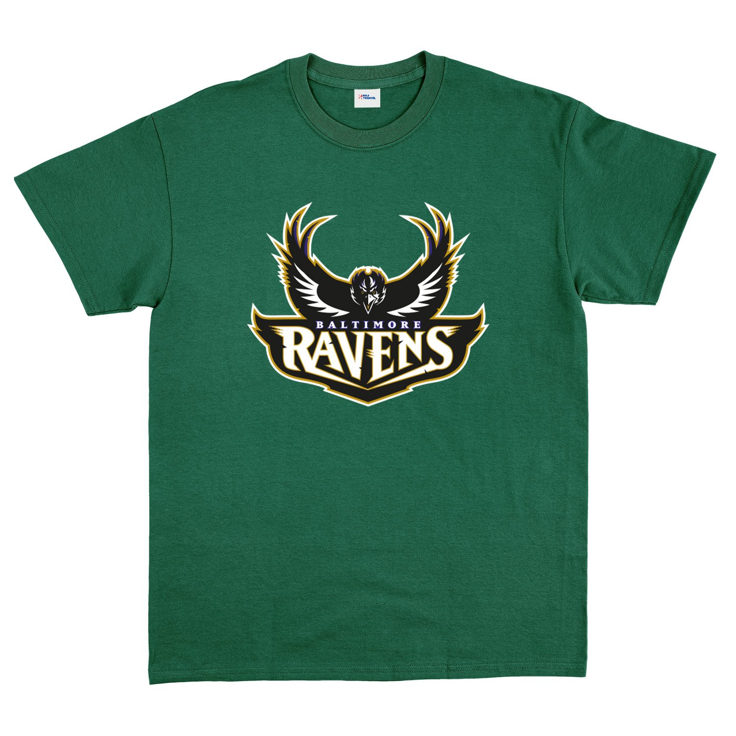 The Ravens Tişört S - Nefti Yeşili