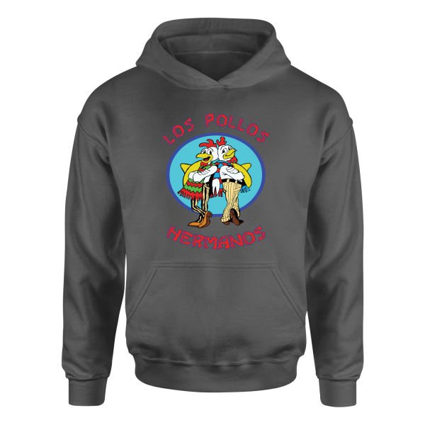 Los Pollos Hermanos Hoodie L - Füme
