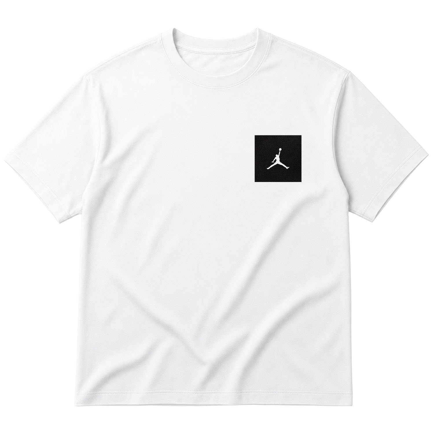 Air Jordan Black Patch Oversize Tişört