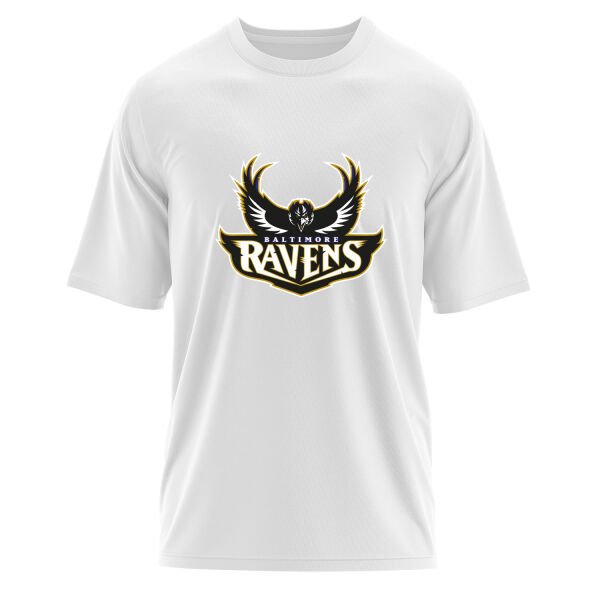 The Ravens Oversize Tişört L - Beyaz