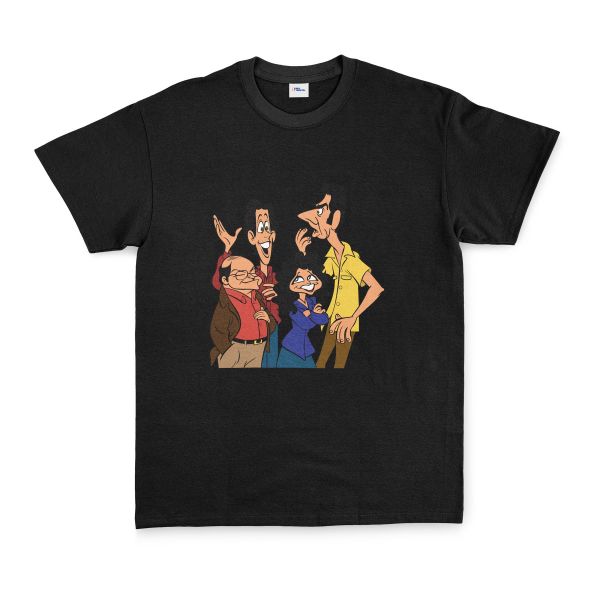 Friends of Seinfeld Tişört M - Siyah
