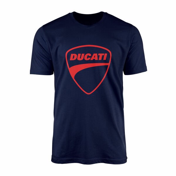 Ducati Shield Tişört XL - İndigo Mavisi