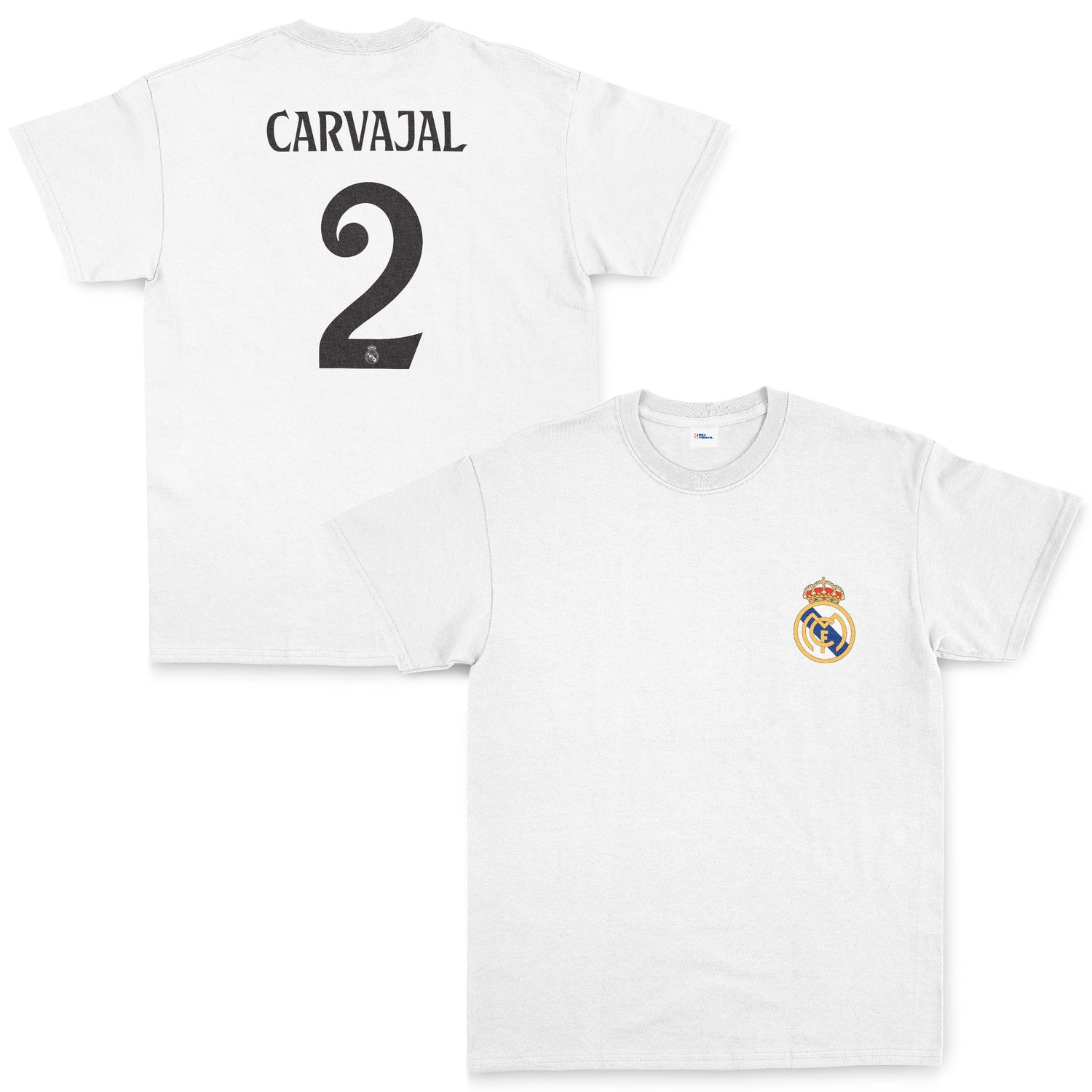 Dani Carvajal Real Madrid Forma Tişört M - Beyaz