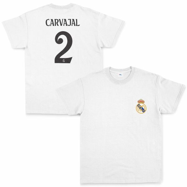 Dani Carvajal Real Madrid Forma Tişört M - Beyaz