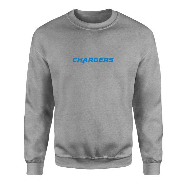 LA CHARGERS Iconic Sweatshirt XL - Gri