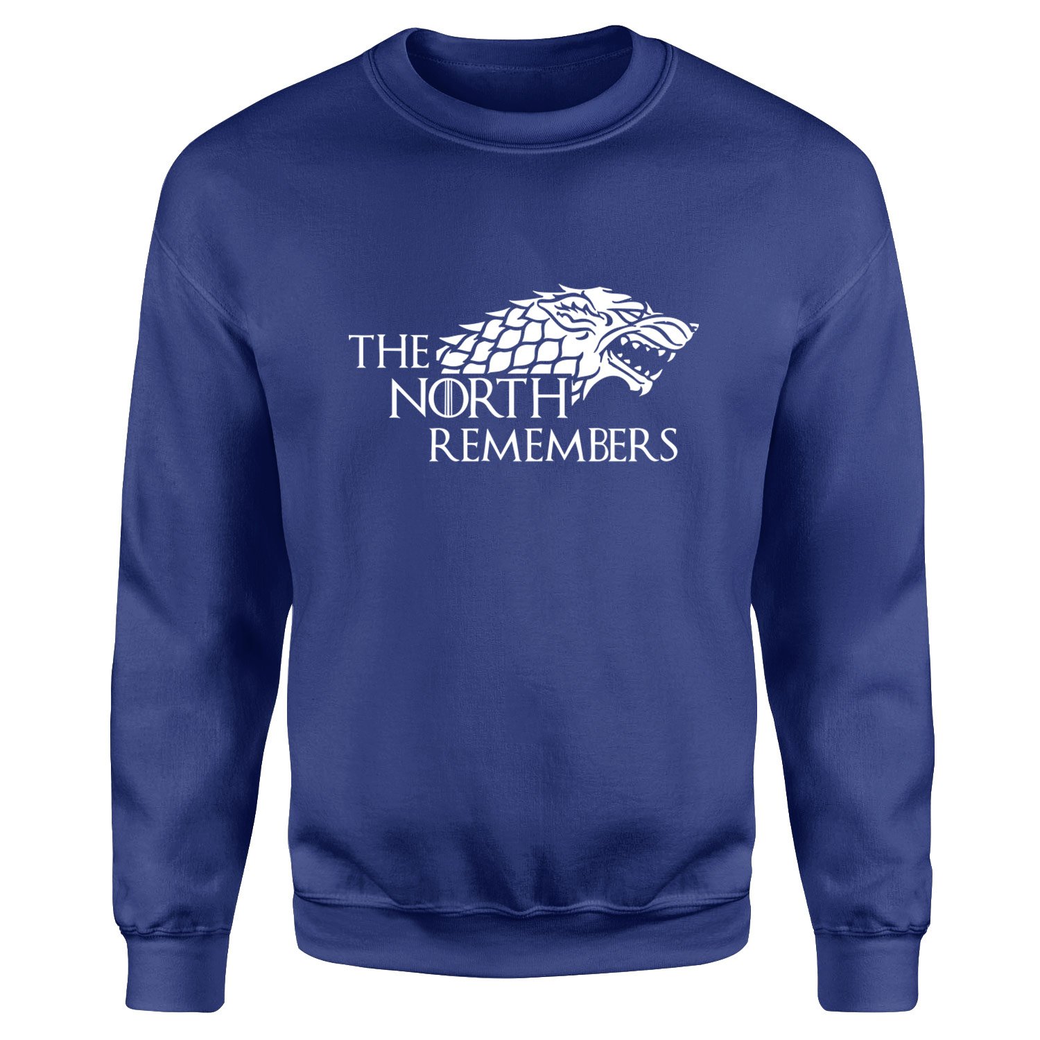 The North Remembers Sweatshirt L - İndigo Mavisi