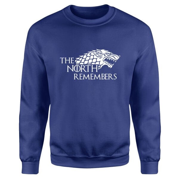 The North Remembers Sweatshirt L - İndigo Mavisi