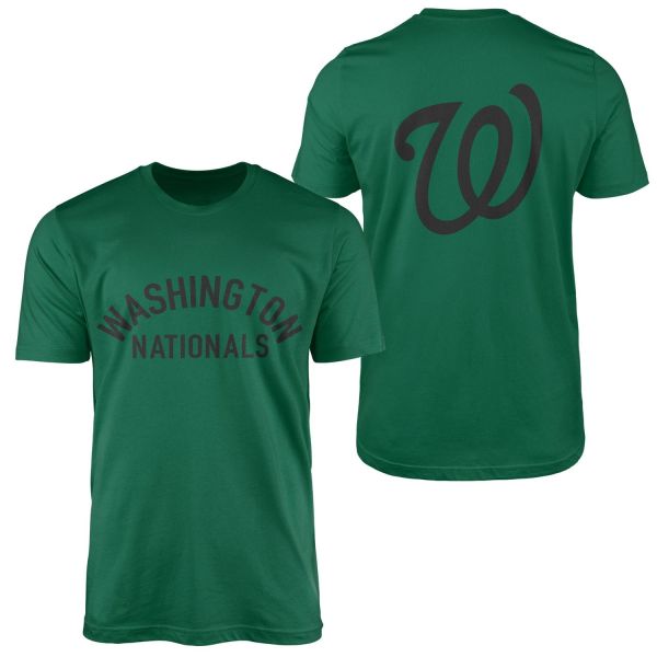 Washington Nationals Muted Tişört L - Nefti Yeşili