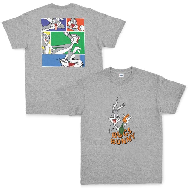 Bugs Bunny 360 Tişört S - Gri