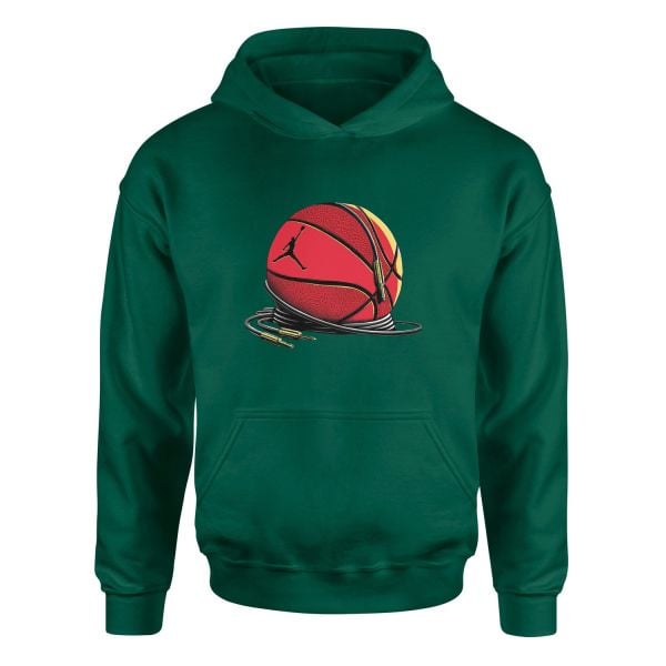Air Jordan UNPLUGGED Hoodie XL - Nefti Yeşili