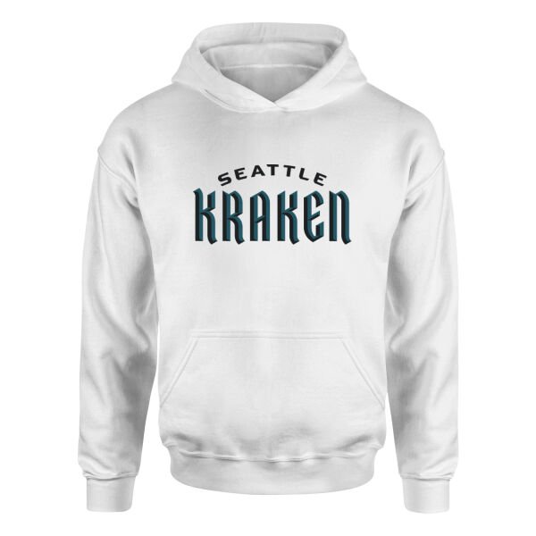 Seattle Kraken Hoodie L - Beyaz