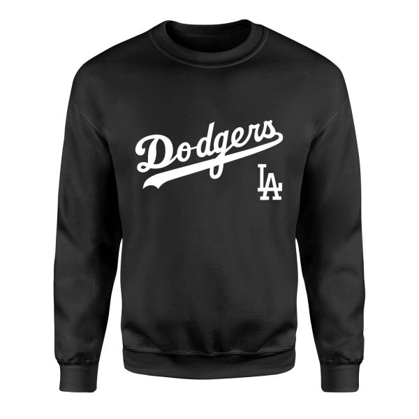Dodgers, LA Sweatshirt XL - Siyah