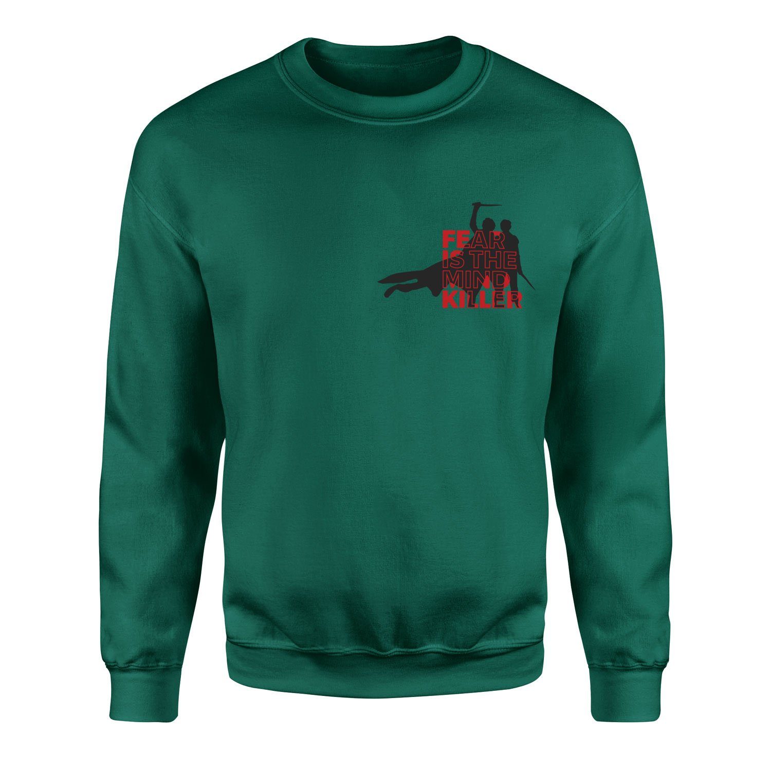 Fear Is The Mind Killer | Dune Sweatshirt XXL - Nefti Yeşili