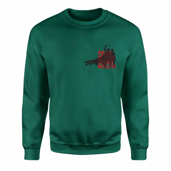 Fear Is The Mind Killer | Dune Sweatshirt XXL - Nefti Yeşili