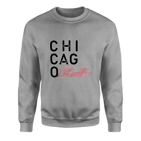 Chicago Sweatshirt S - Gri