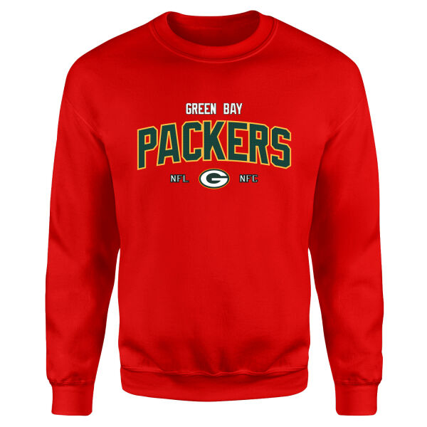 Green Bay Packers NFC Sweatshirt S - Kırmızı