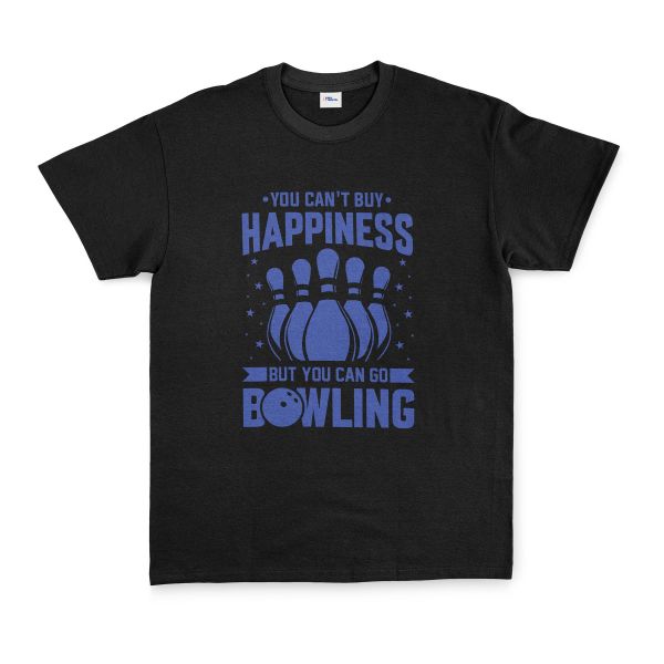 Go Bowling Tişört S - Siyah