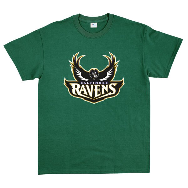 The Ravens Tişört L - Nefti Yeşili