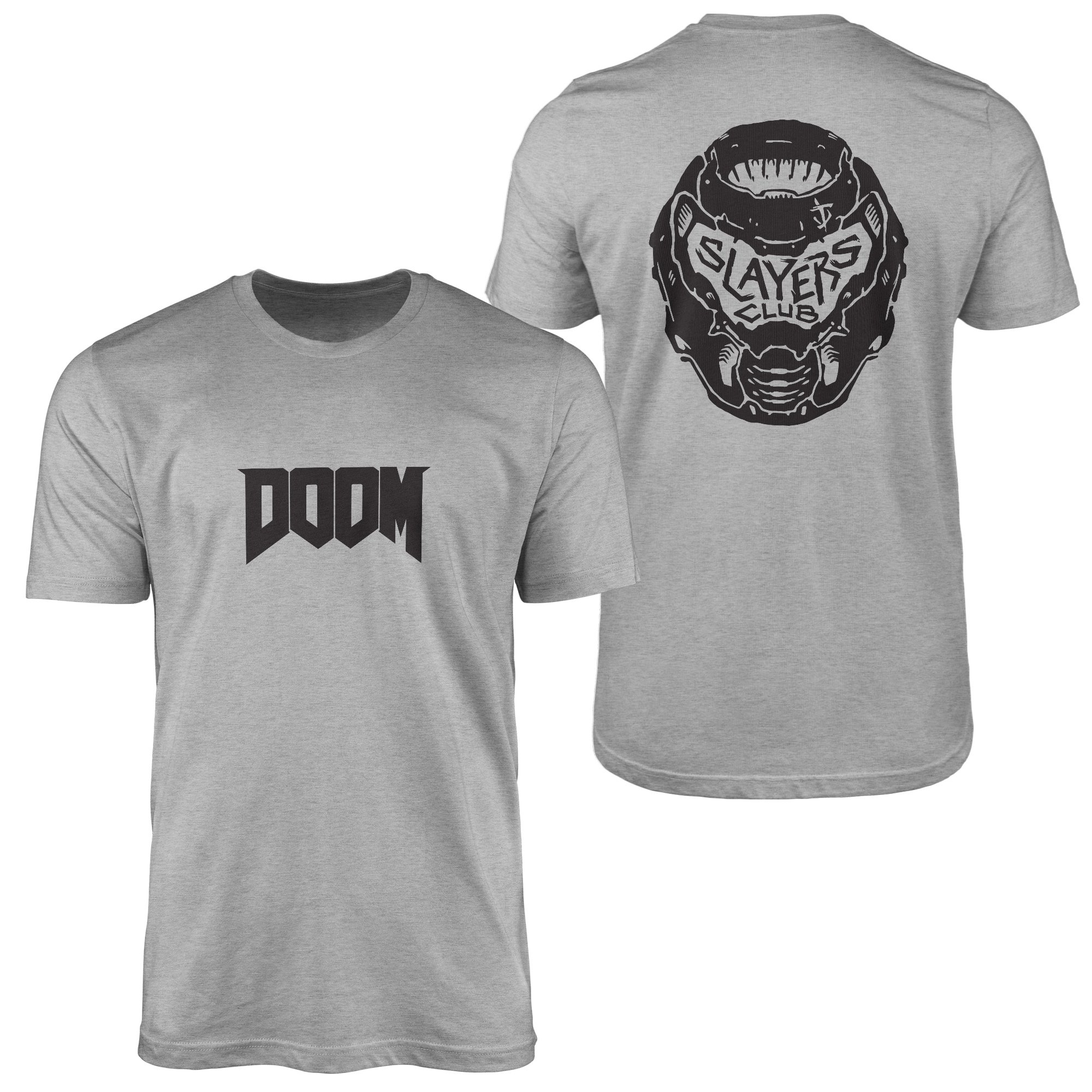 DOOM SLAYER Tişört XL - Gri