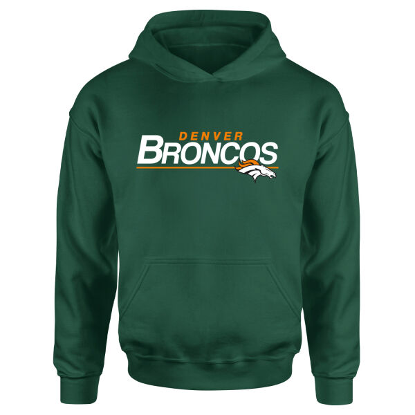 Denver BRONCOS Hoodie S - Nefti Yeşili