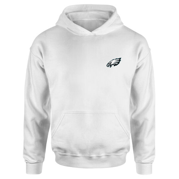 Philadelphia Eagles Hoodie L - Beyaz