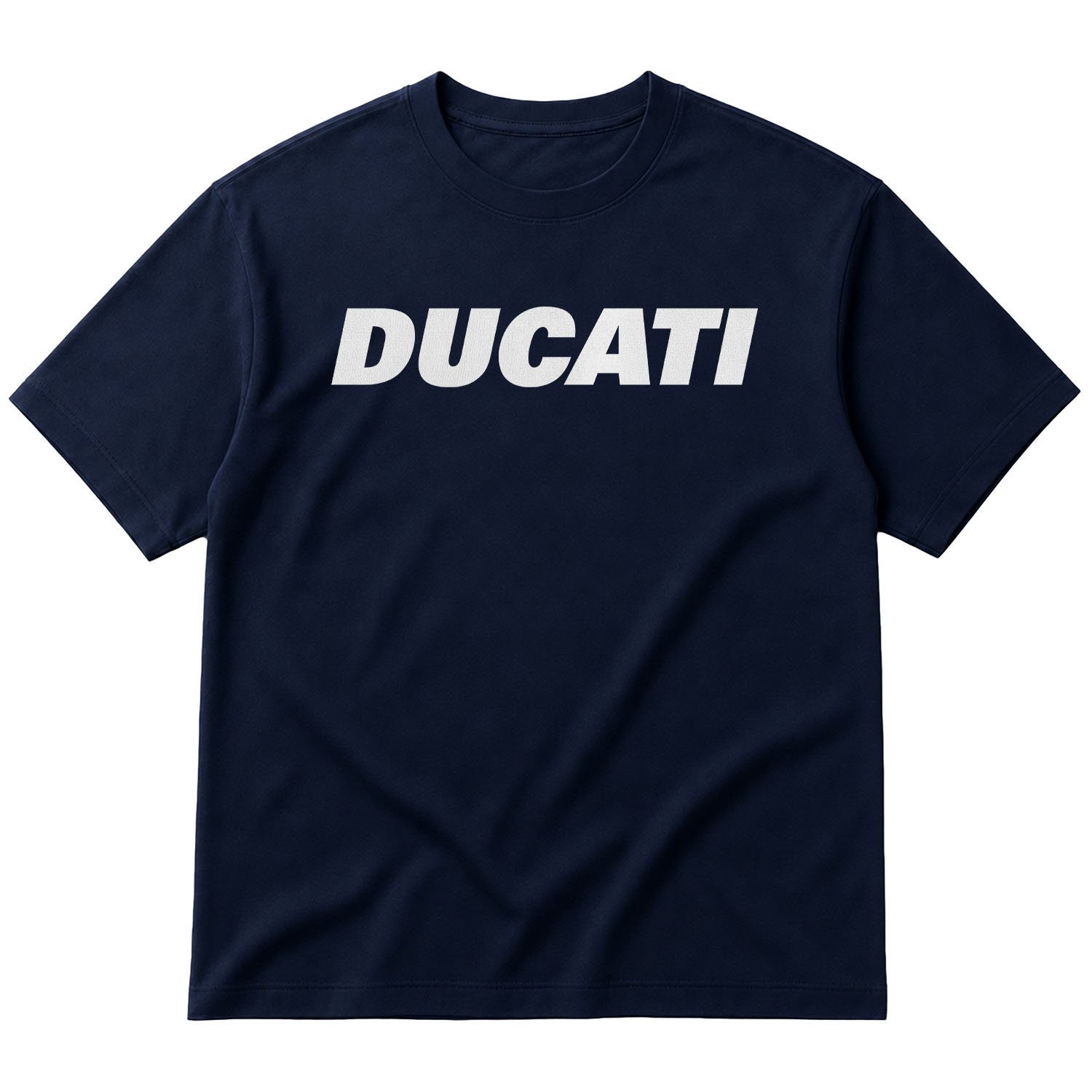 Ducati White Oversize Tişört M - İndigo Mavisi