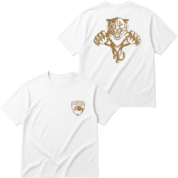 Florida Panthers Stanley Cup Edition Oversize Tişört L - Beyaz