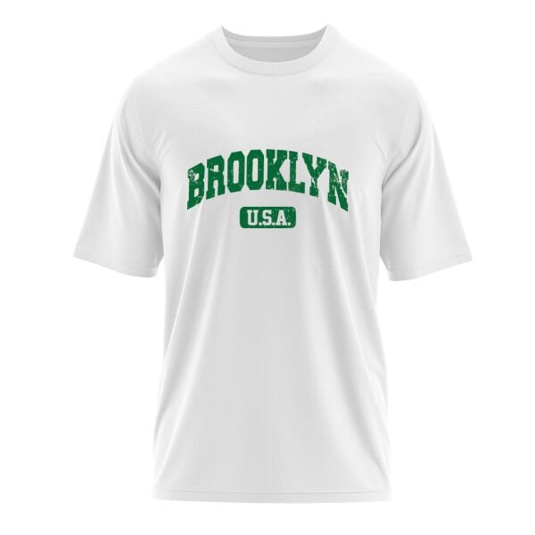 Brooklyn, USA Oversize Tişört