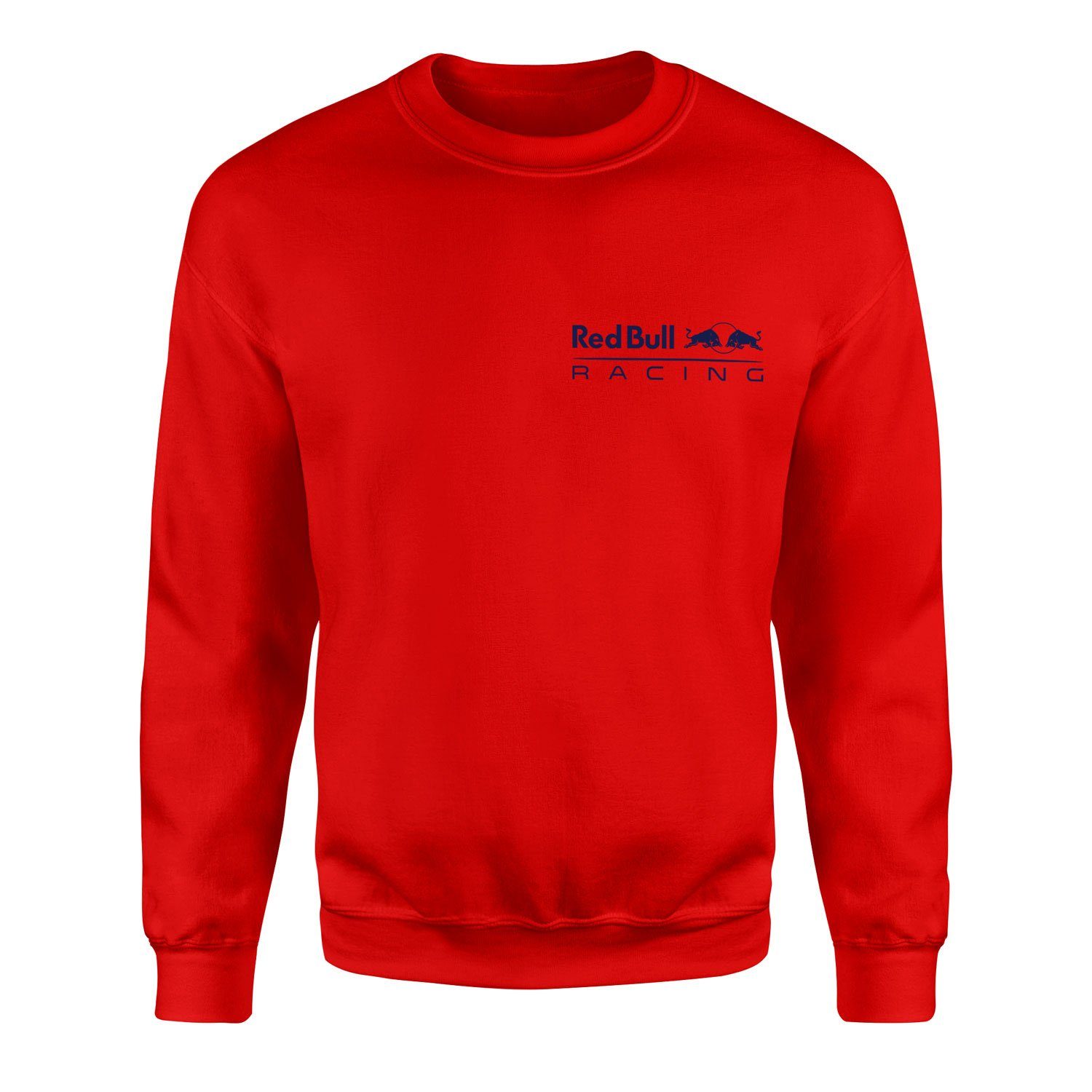 Red Bull Racing Navy Blue Sweatshirt L - Kırmızı