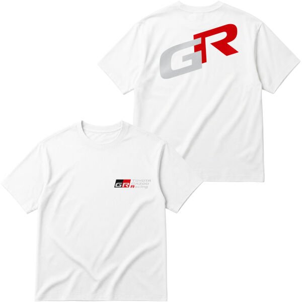 Toyota Gazoo Racing SE Oversize Tişört L - Beyaz
