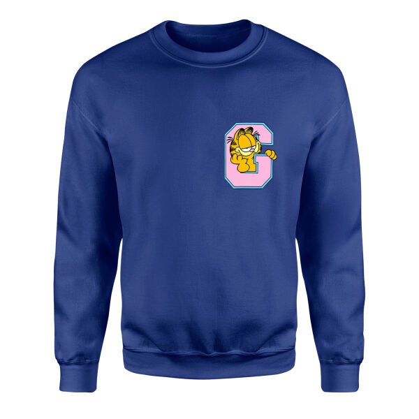 Garfield G Sweatshirt S - İndigo Mavisi