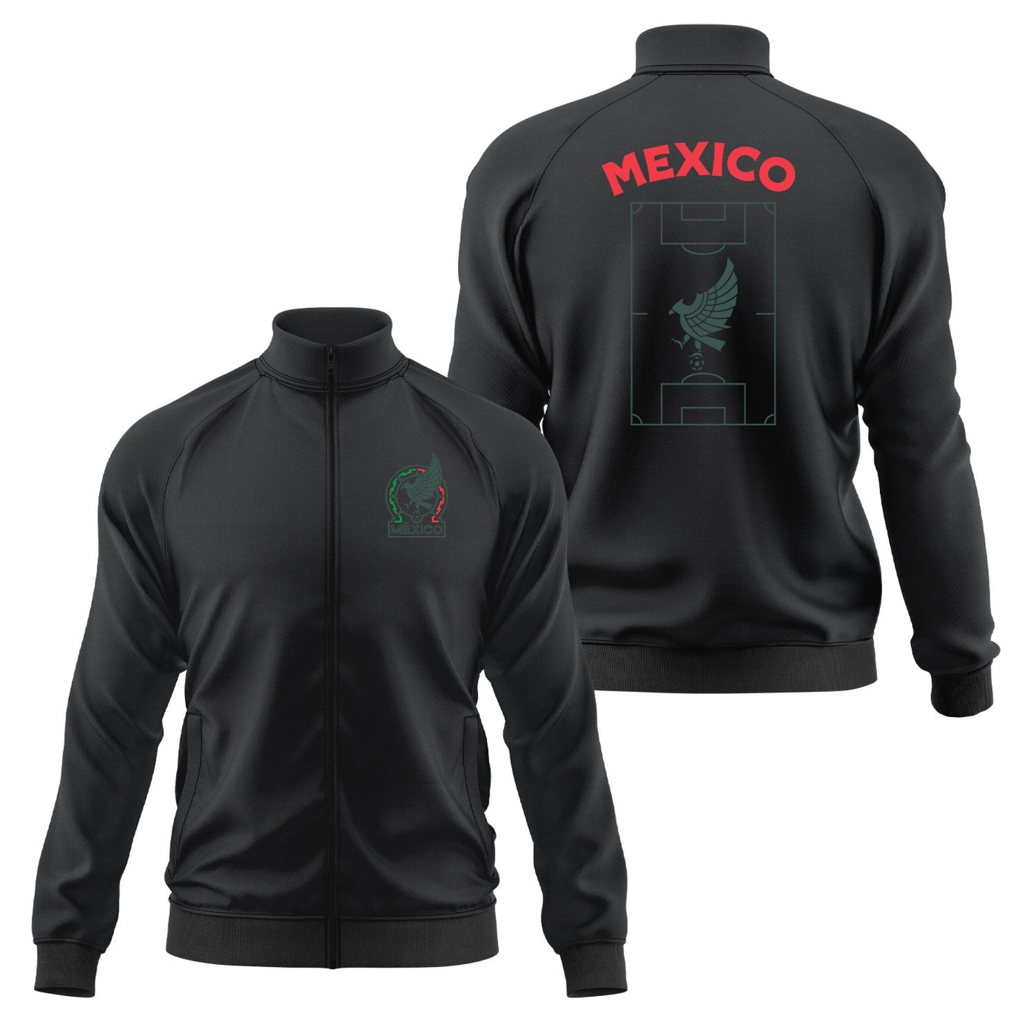 Meksika Dünya Kupası 2026 Fermuarlı Sweatshirt