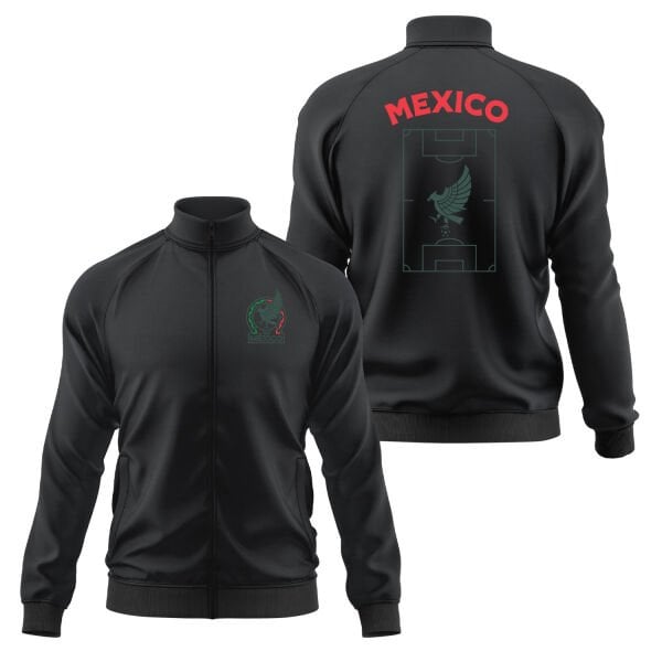 Meksika Dünya Kupası 2026 Fermuarlı Sweatshirt
