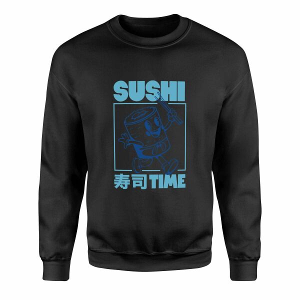 Sushi Time Sweatshirt S - Siyah