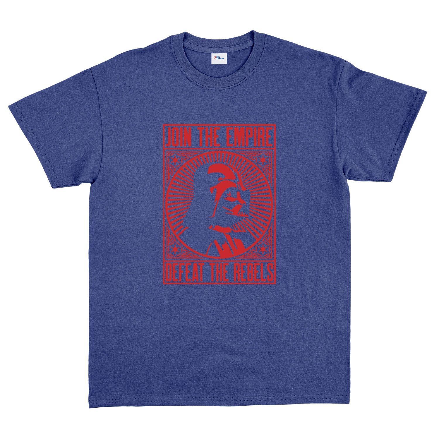 Join the Empire, Defeat the Rebels Tişört L - İndigo Mavisi
