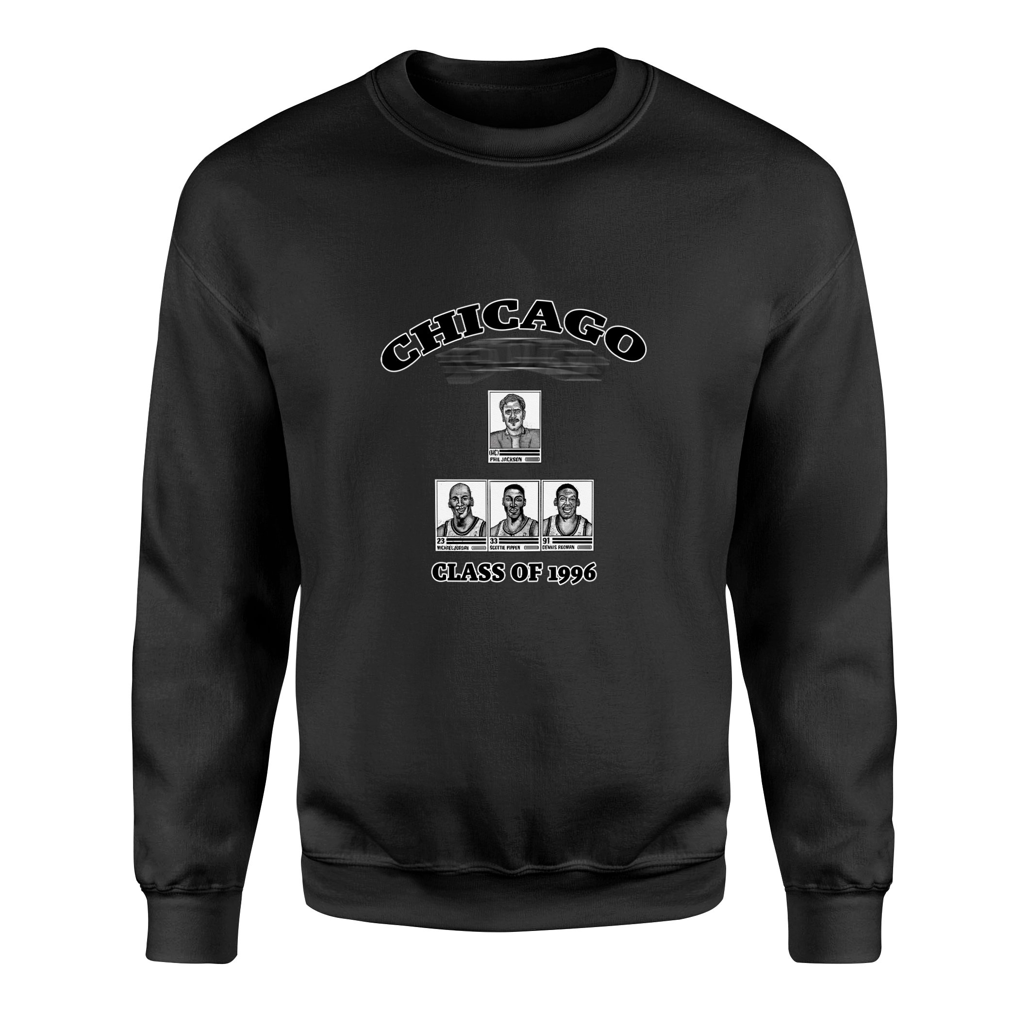 Chicago Class of 1996 Sweatshirt S - Siyah