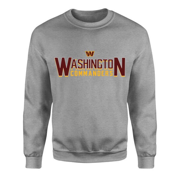 Washington Commanders | Burgundy & Gold Sweatshirt S - Gri
