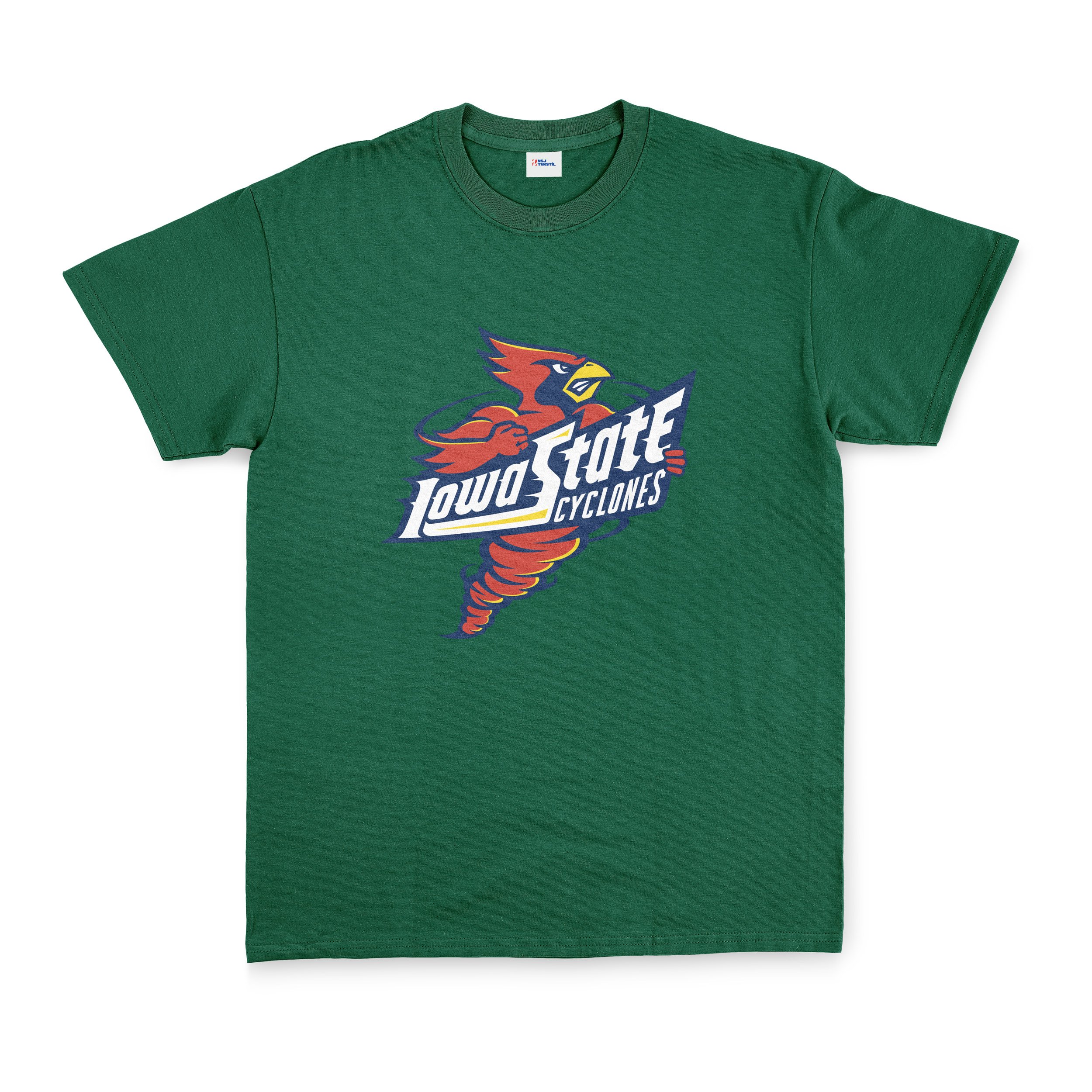 Iowa State Cyclones Tişört XXL - Nefti Yeşili