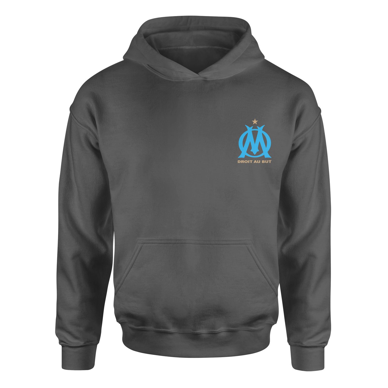 Olympique de Marseille Hoodie L - Füme