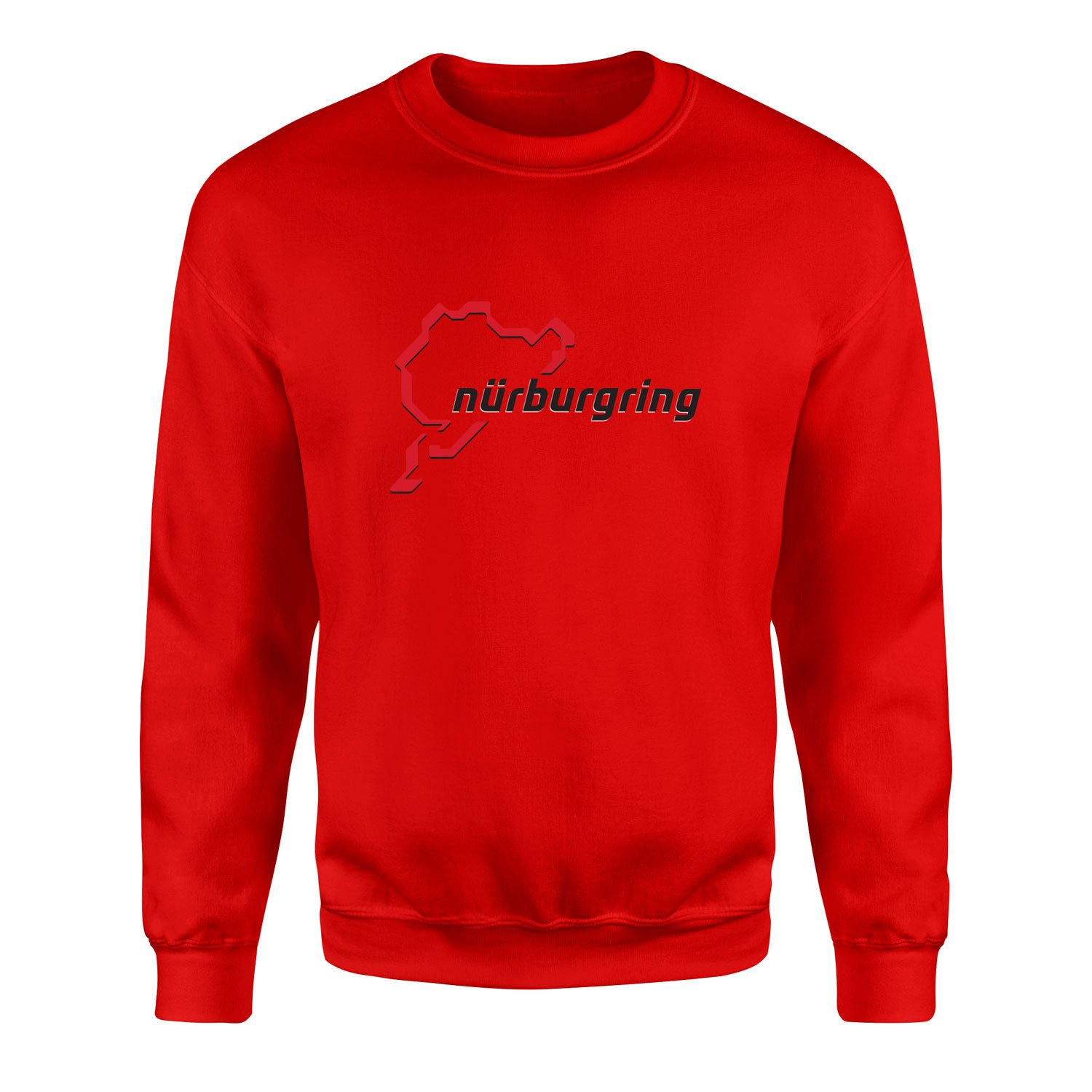 Nürburgring Big Sweatshirt XL - Kırmızı