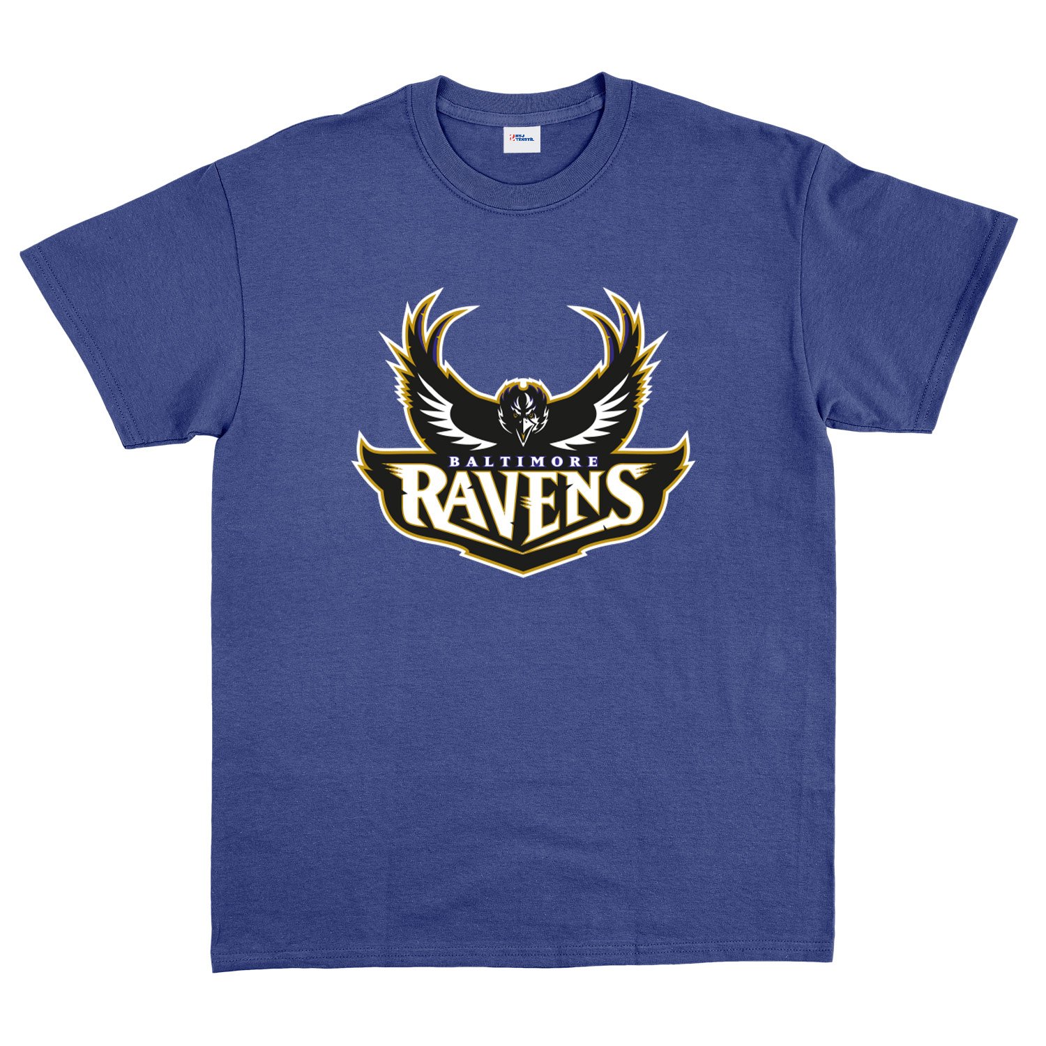 The Ravens Tişört L - İndigo Mavisi
