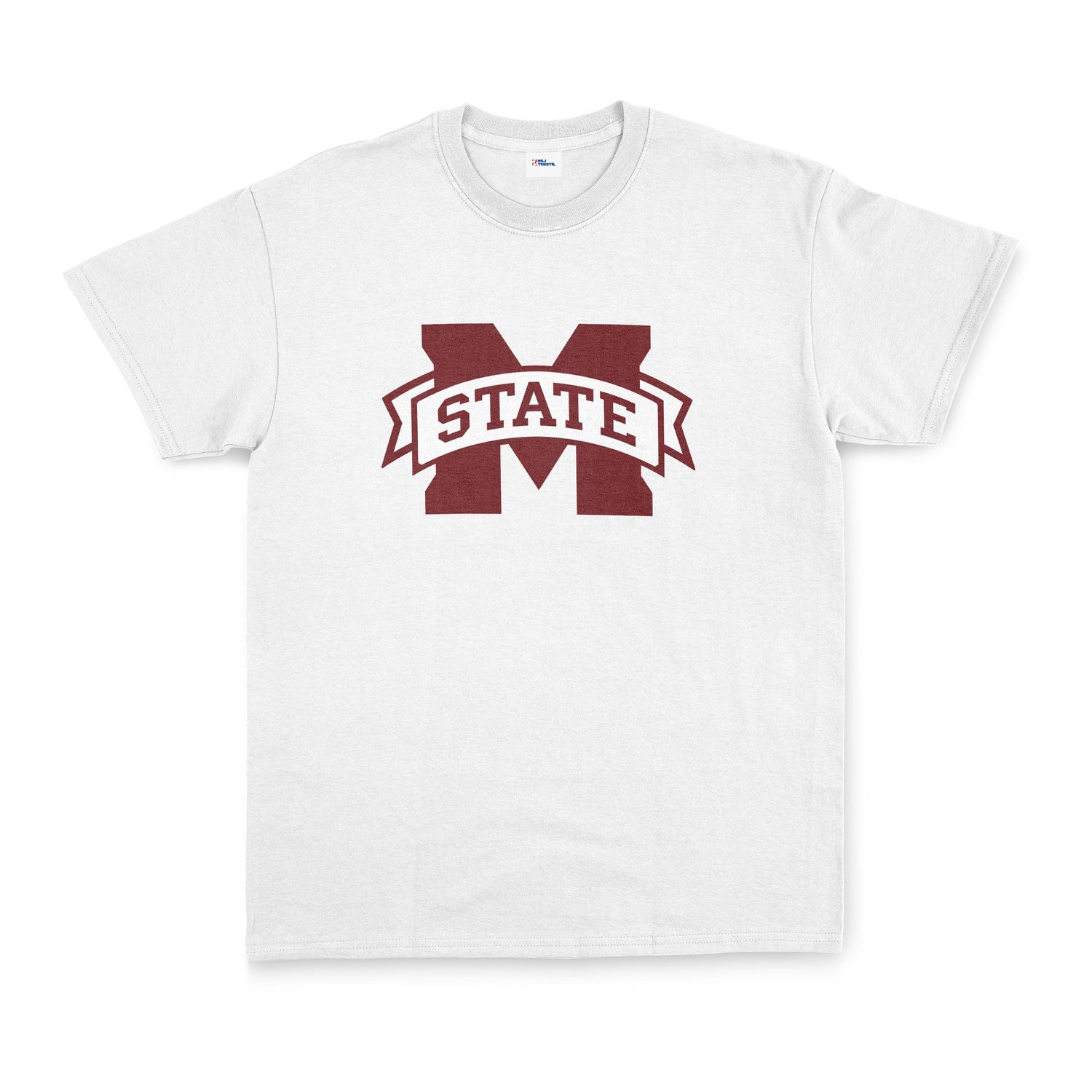 Mississippi State Bulldogs Tişört S - Beyaz