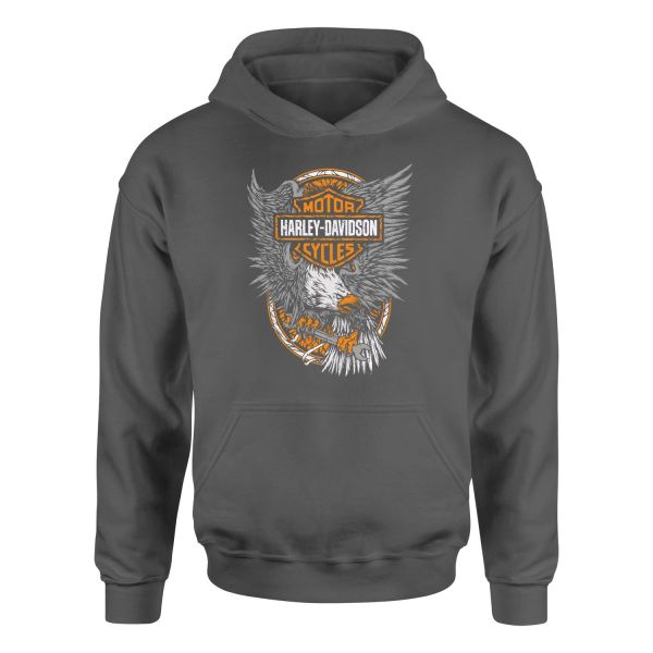 Harley-Davidson Motorcycles Hoodie M - Füme
