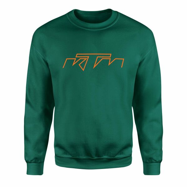KTM Ghost Sweatshirt M - Nefti Yeşili