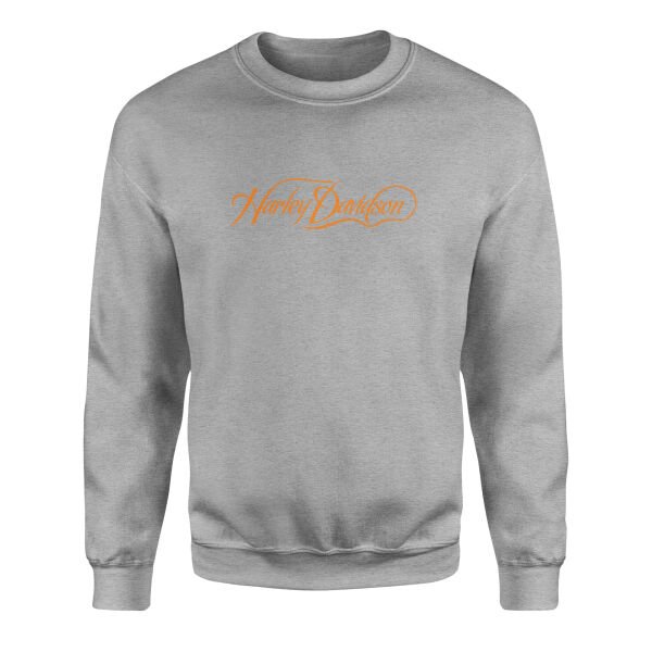 Harley-Davidson Script Sweatshirt M - Gri