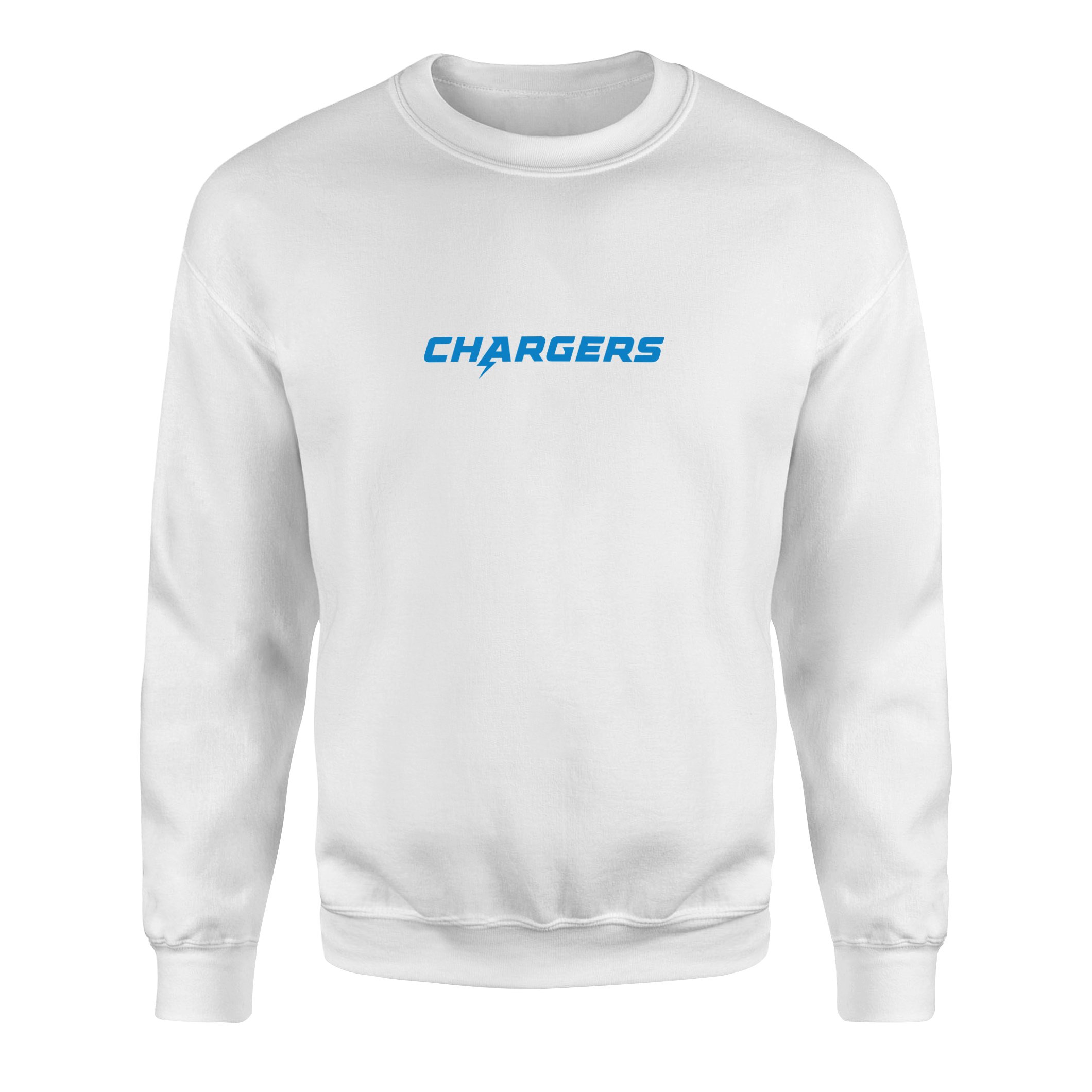 LA CHARGERS Iconic Sweatshirt S - Beyaz