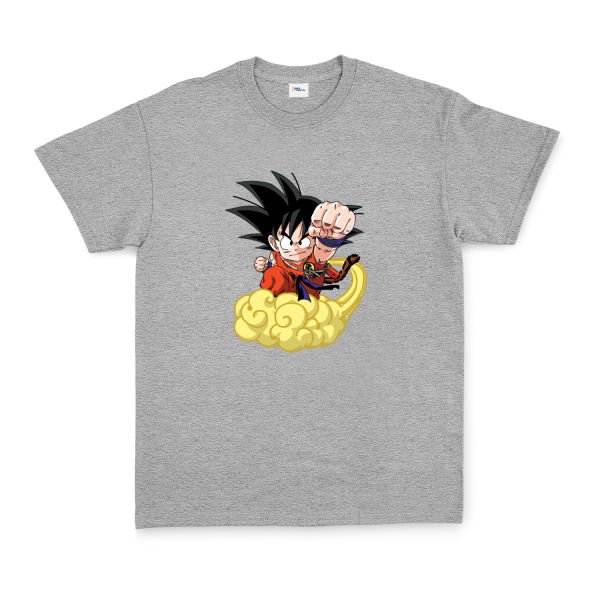 Goku Tişört L - Gri